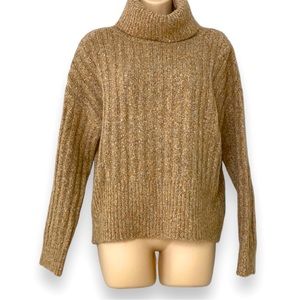 William Rast turtleneck Cowl sweater size small